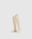 FALKE Family Femmes Chaussettes hautes - sable mel.