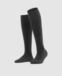 FALKE Softmerino Femmes Chaussettes hautes - anthra.mel