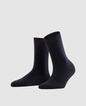 FALKE Cosy Wool Chaussettes pour femmes - dark navy