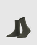 FALKE Cosy Wool Chaussettes pour femmes - militaire