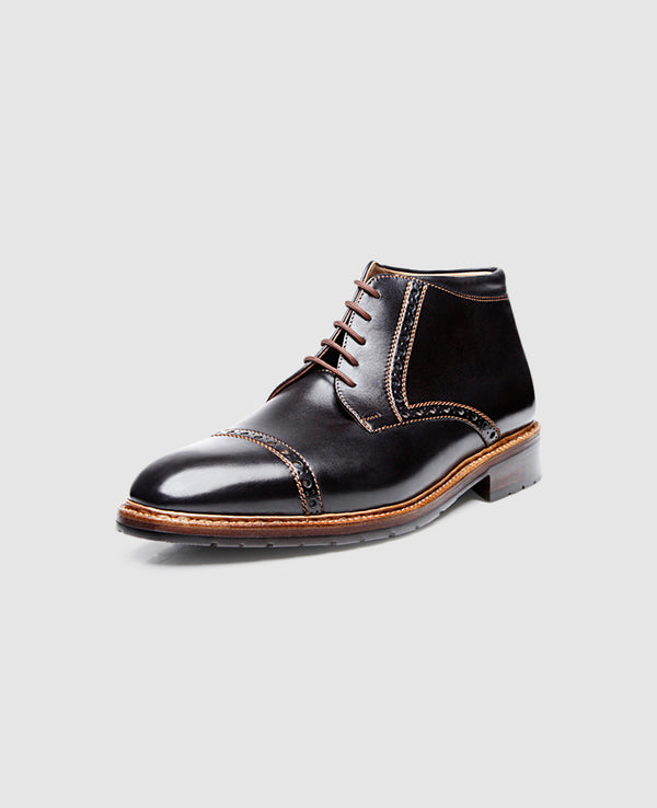 Luzern Quartier-Brogue SC - Schwarz