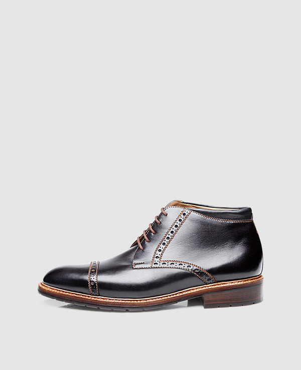 Luzern Quartier-Brogue SC - Schwarz