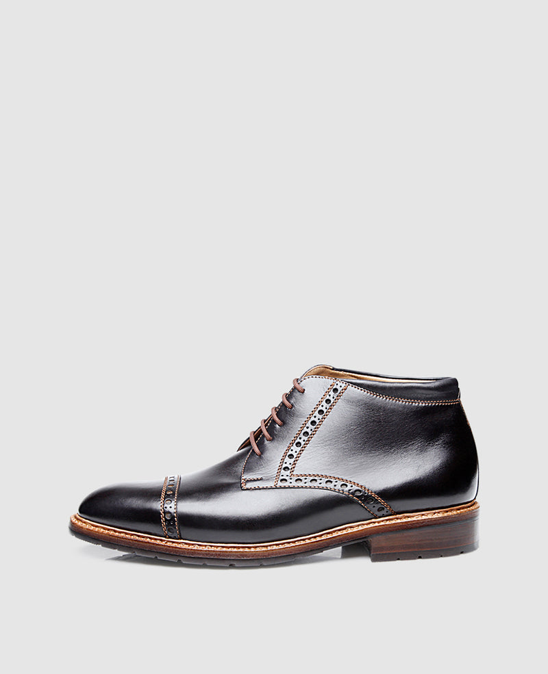 Luzern Quartier-Brogue SC - Schwarz