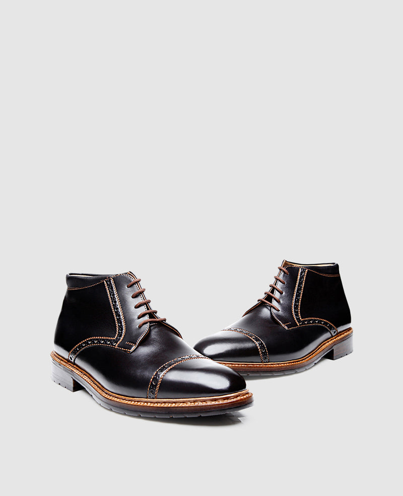 Luzern Quartier-Brogue SC - Schwarz