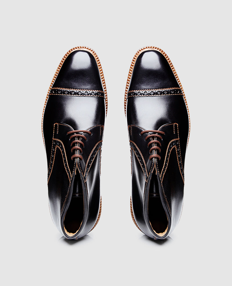 Luzern Quartier-Brogue SC - Schwarz
