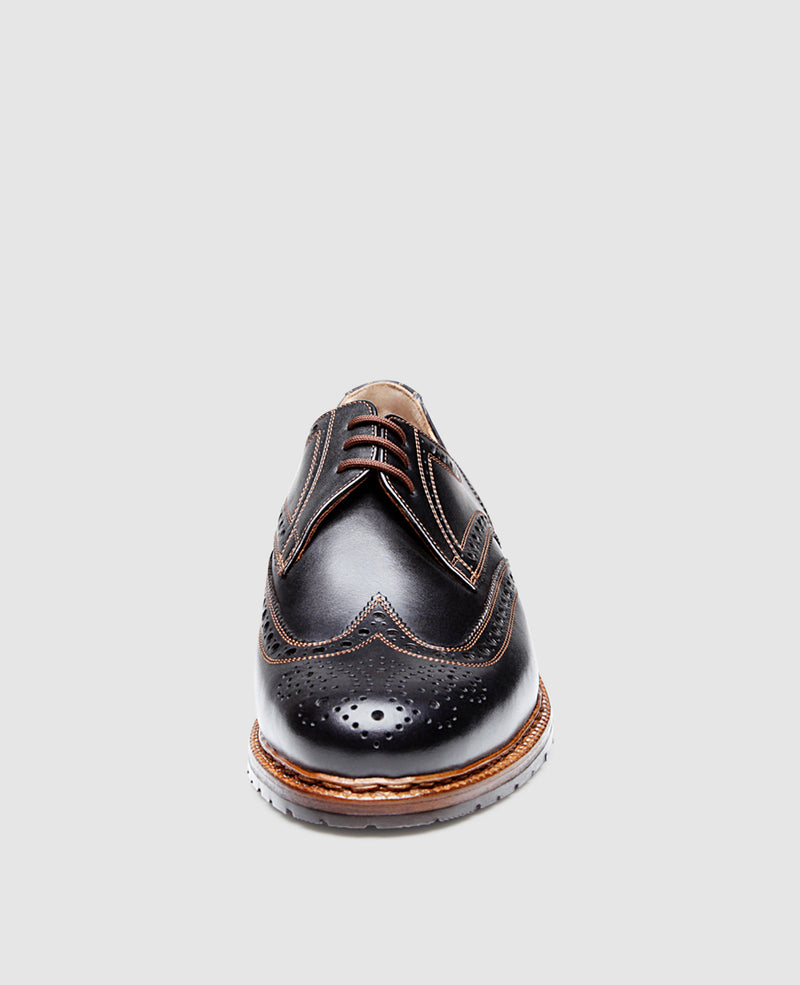 Janosh K Full-Brogue FC - Noir