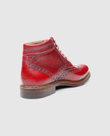 Janosh K Full-Brogue AG - Rouge