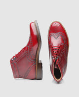 Janosh K Full-Brogue AG - Rouge