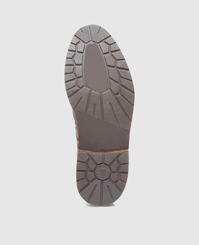 Janosh K Full-Brogue AG - Rouge