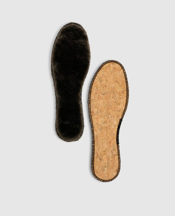 Semelles en peau de mouton