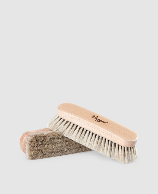 Brosse en poils de cheval - Clair