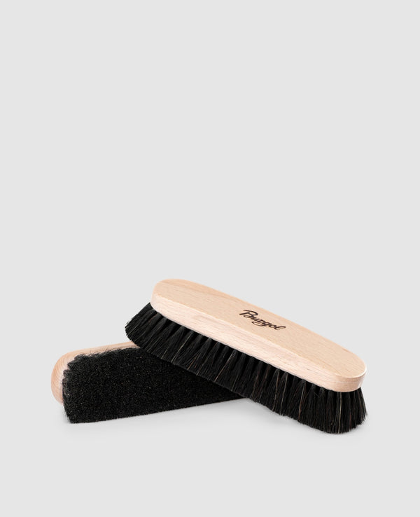 Brosse en poils de cheval - Foncé