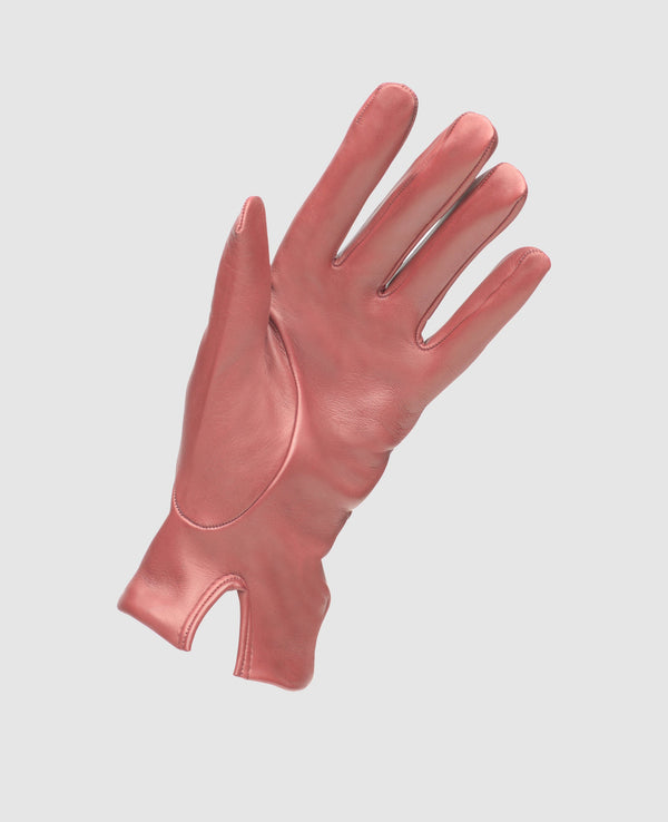 Gants en cuir fins - Bordeaux