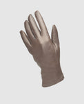 Gants en cuir fins - Brun foncé