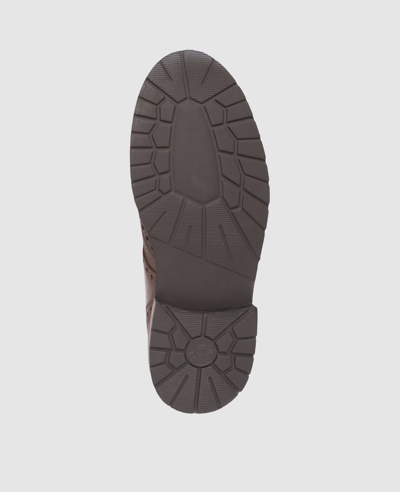 Brogue complet Buda H - Caramel