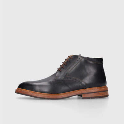 Bottes pour hommes avec motif perforé