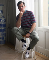 Turin Tennis Sneaker NP - Blanc/Marine