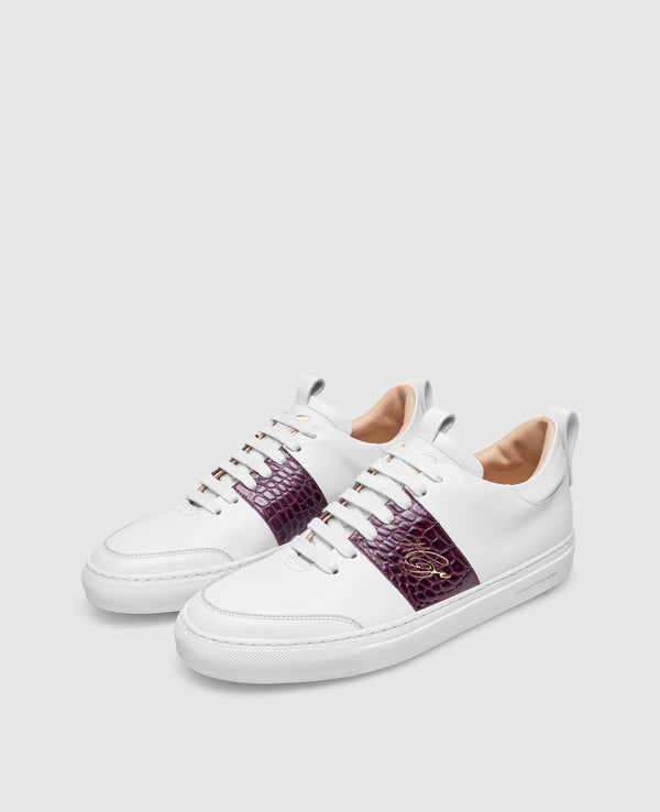 Turin Tennis Sneaker NP - Blanc/Bord