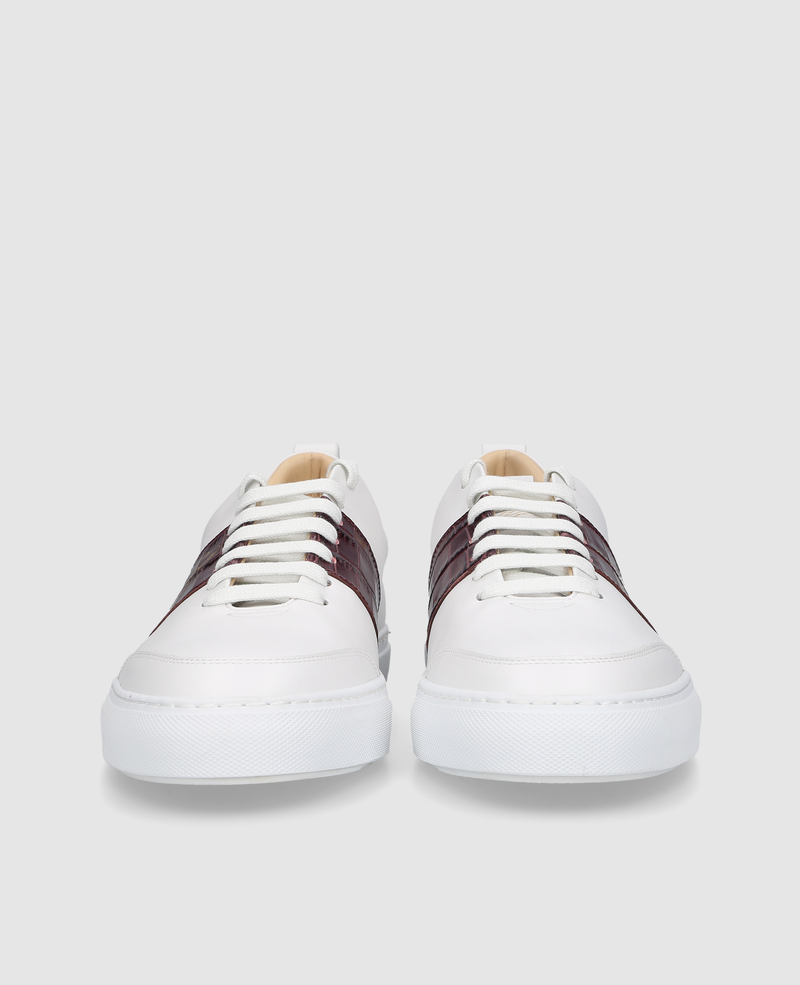 Turin Tennis Sneaker NP - Blanc/Bord
