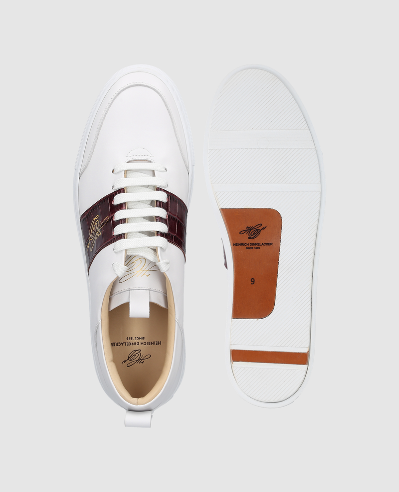 Turin Tennis Sneaker NP - Blanc/Bord