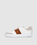 Turin Tennis Sneaker NP - Blanc/Rouge-brun