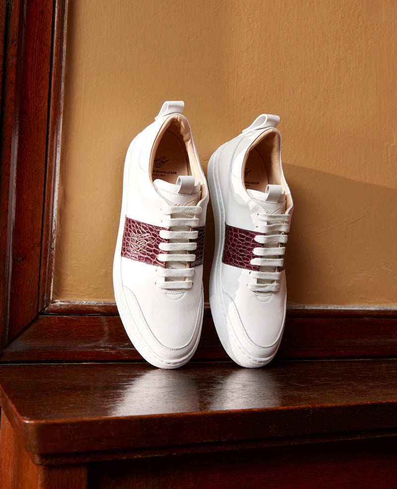 Turin Tennis Sneaker NP - Blanc/Bord