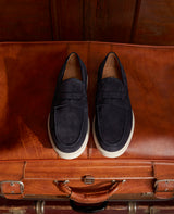Mocassins Genoa Penny Loafer V - Bleu marine