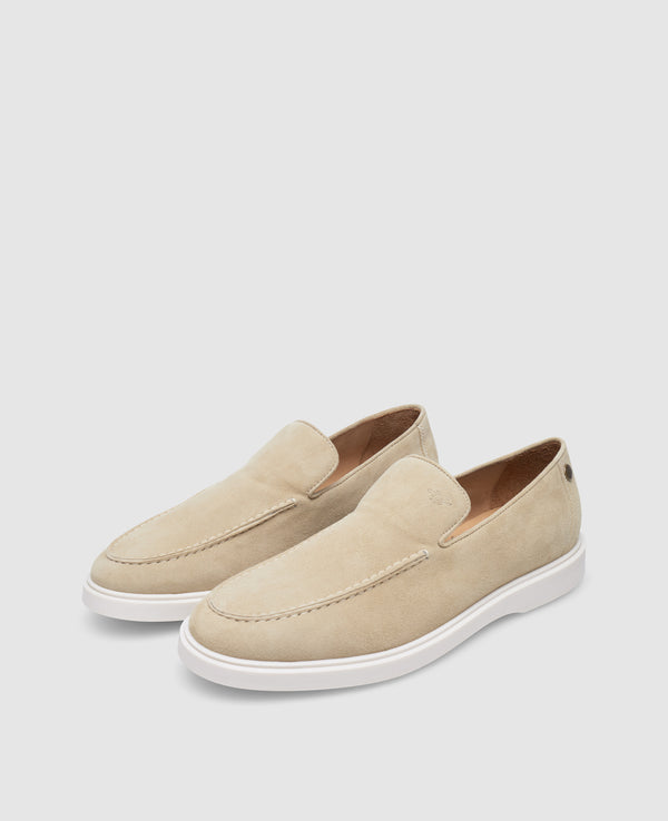 Mocassin uni Genoa V - Beige
