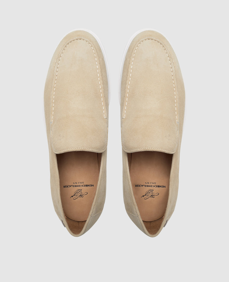 Mocassin uni Genoa V - Beige