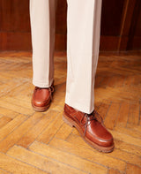 Miami Plain V - Rouge brun