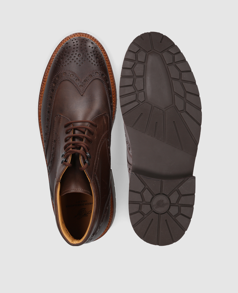 Janosh Full Brogue H - Dunkelbraun