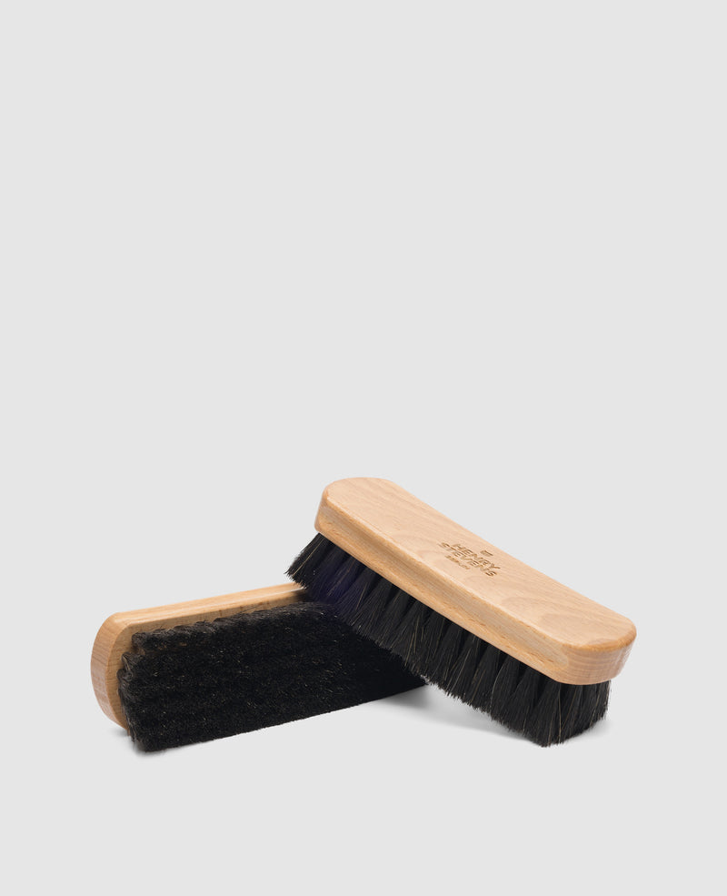Brosse en poils de cheval - Foncé