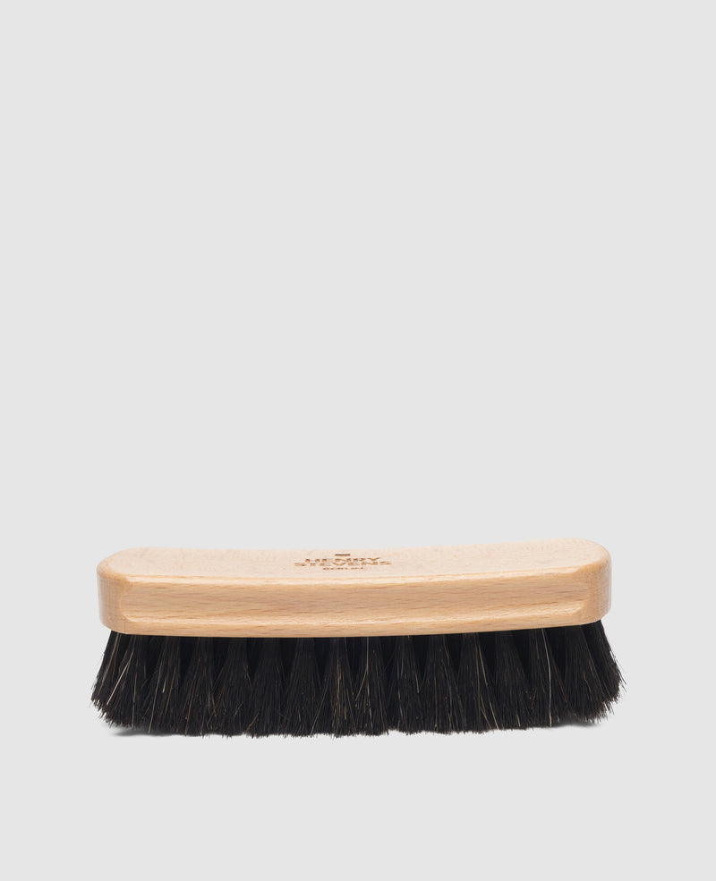 Brosse en poils de cheval - Foncé