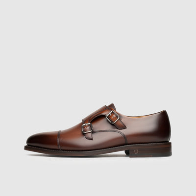 Monkstrap: Chaussures pour hommes avec boucles