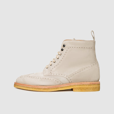 Bottes pour hommes en beige