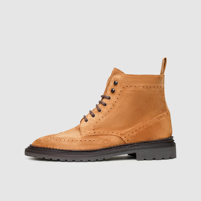 Bottes pour hommes en daim