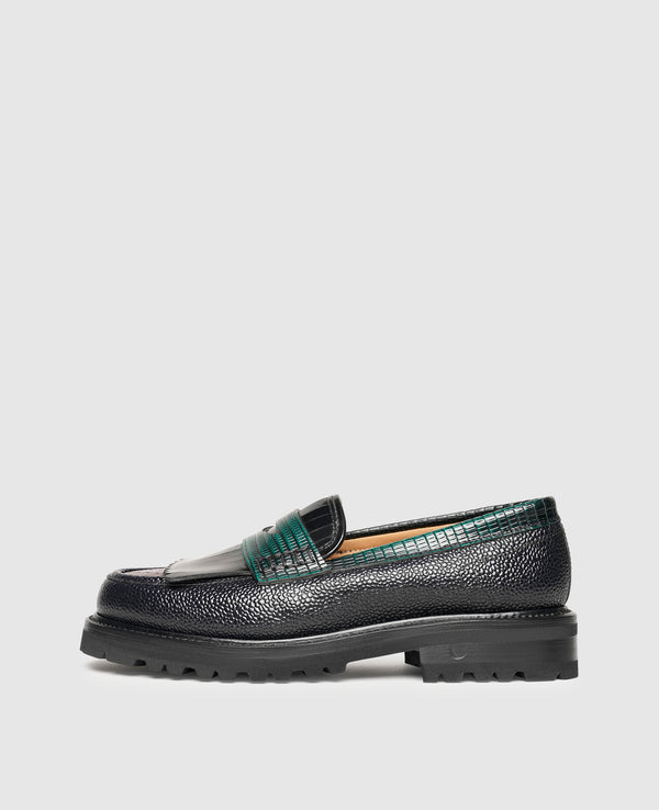 Amelia FL - Grün/Bleu/Bordeaux