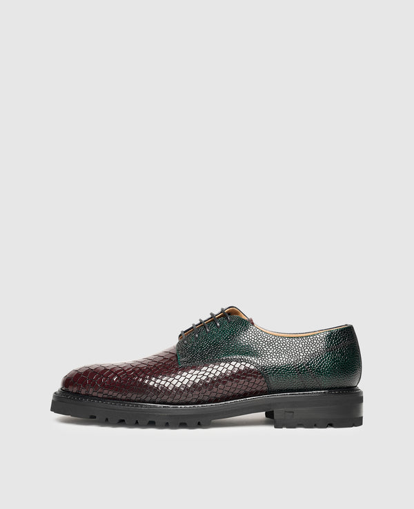 Bonnie PD - Vert/Bleu/Bordeaux