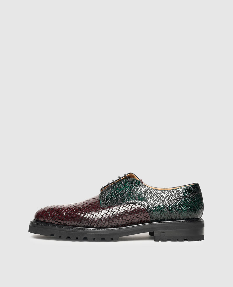 Bonnie PD - Vert/Bleu/Bordeaux