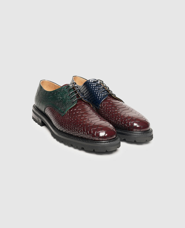 Bonnie PD - Vert/Bleu/Bordeaux