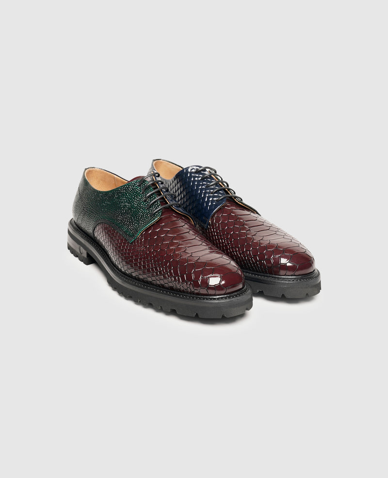 Bonnie PD - Vert/Bleu/Bordeaux