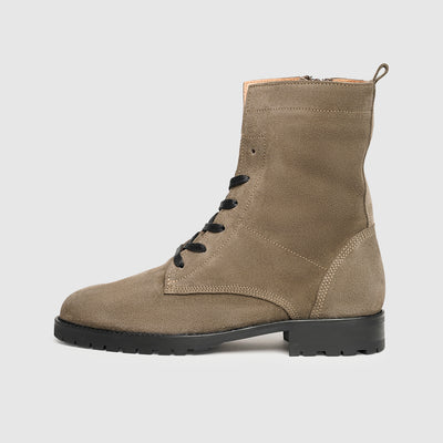 Bottes en daim et en velours pour femmes