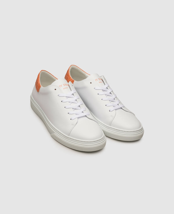 Sophia S - Blanc/Orange