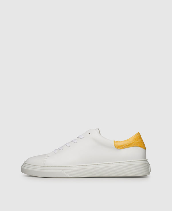 Sophia S - Blanc/Jaune