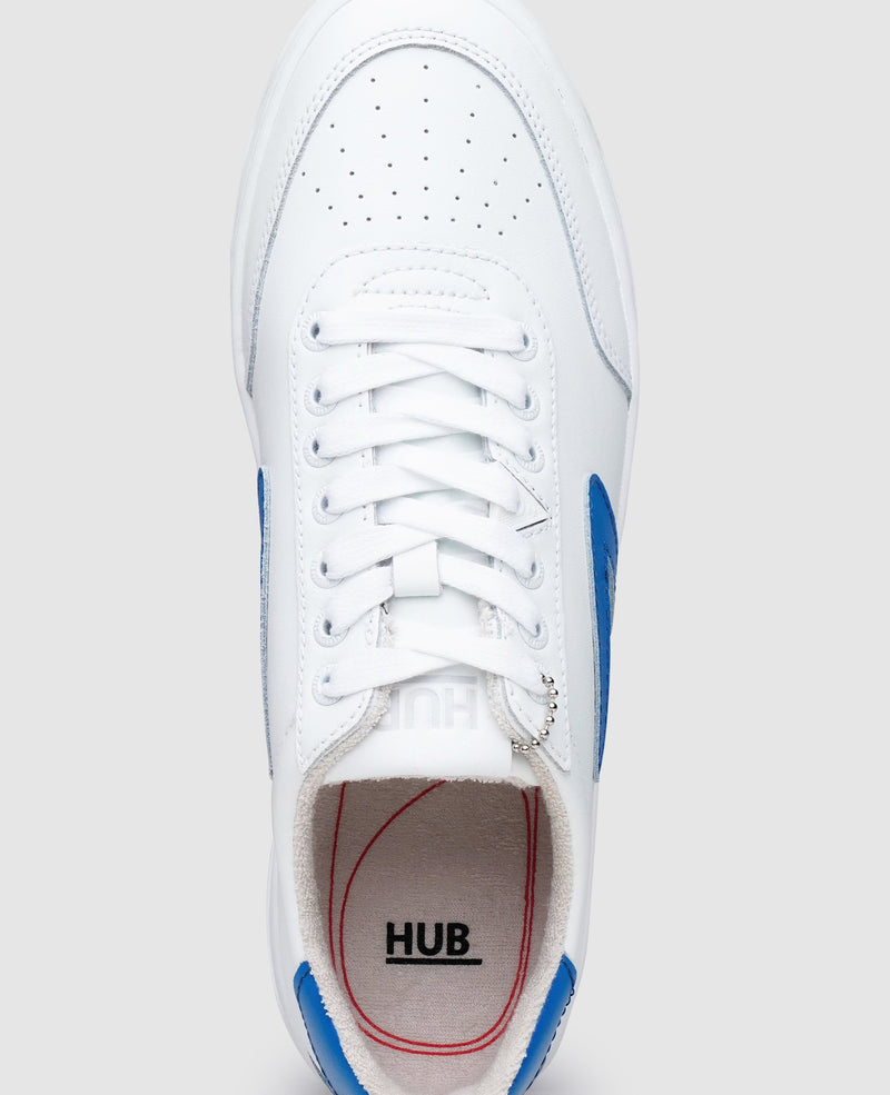Ligne de base - Blanc/Bleu