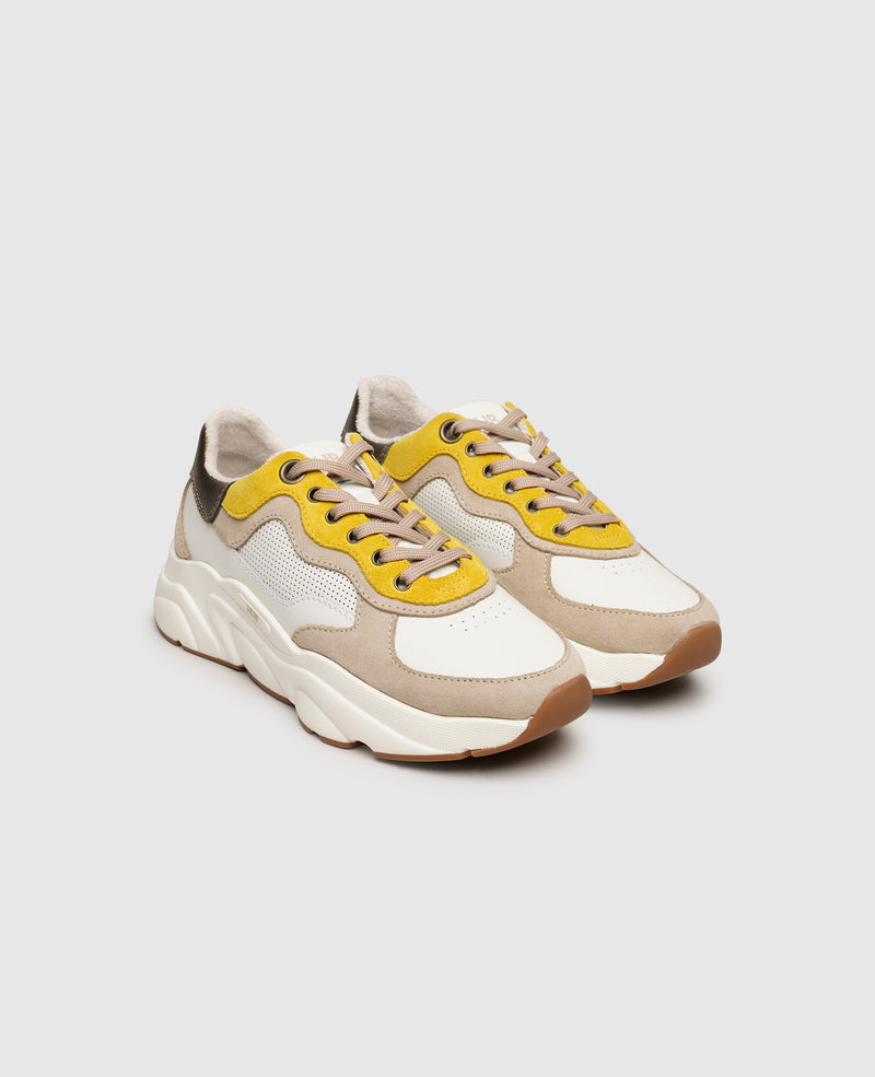Roche - Blanc/Taupe