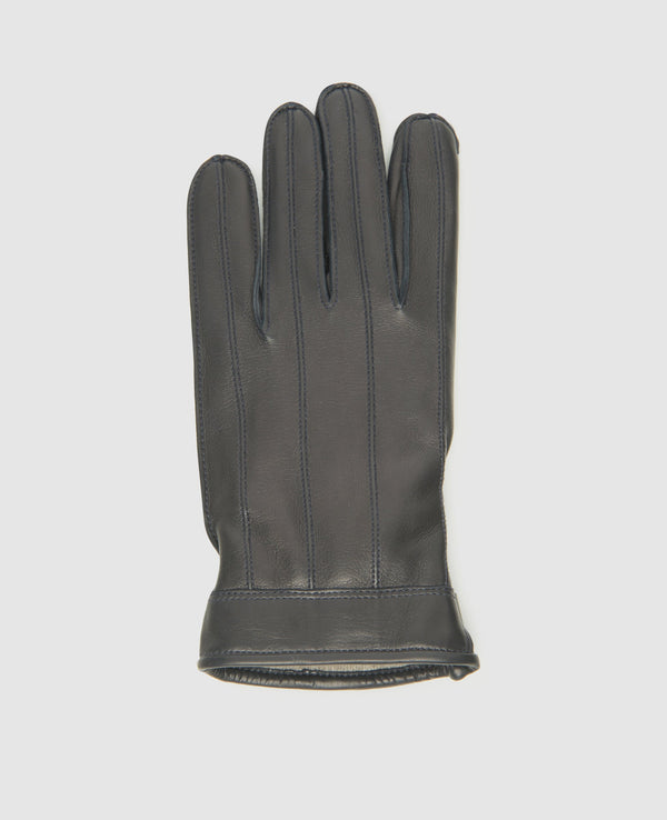 Gants avec fermeture éclair - Bleu foncé