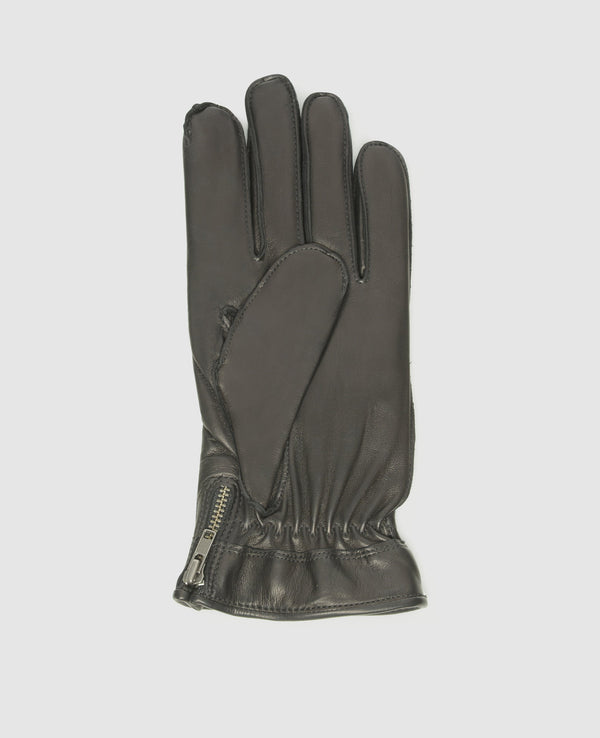Gants avec fermeture éclair - Noir