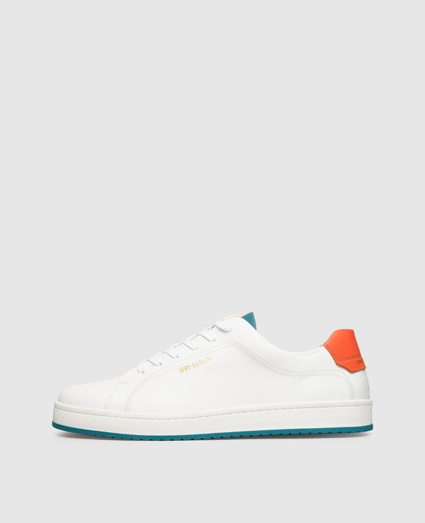 Brouillon original BB1 - blanc/orange/pétrole