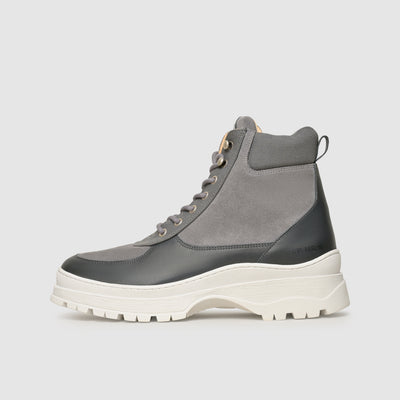 Bottes grises pour hommes